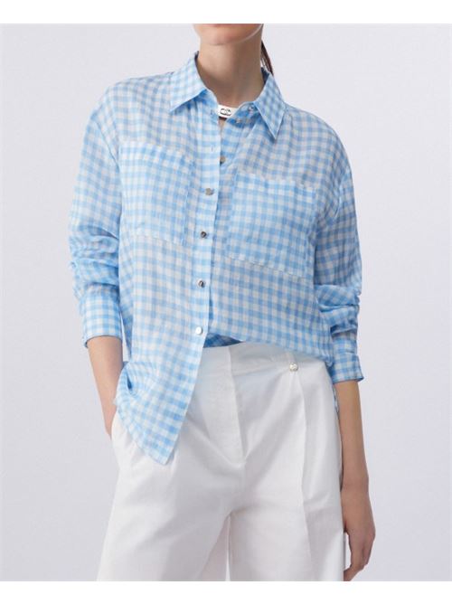 Camicia in vichy Liu Jo | WA6302T9426.P9242